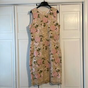 Calvin Klein Floral Lace Dress